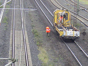 klick - Aufnahme V601 schiebt Richtung Staufenplatztunnel